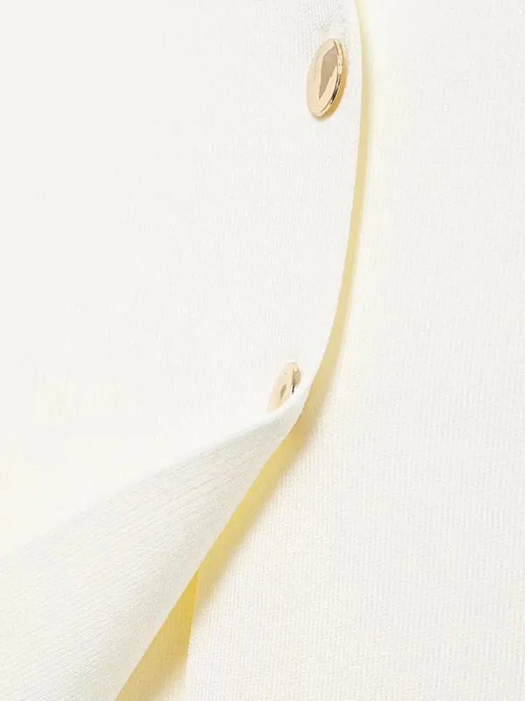 Miky | Casual enfärgad stickad tröja för kvinnor