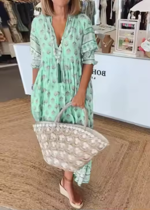 Catherine | Stilren Boho Sommarklänning