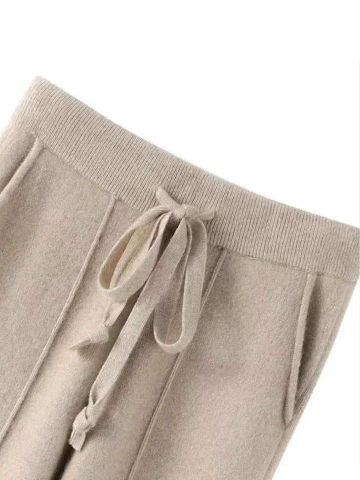 Ester | Eleganta ullbyxor för kvinnor med mittsöm