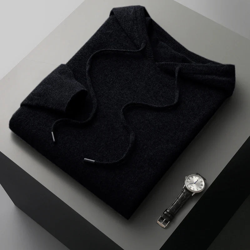 John | Hoodie i 100% merinoull för maximal komfort