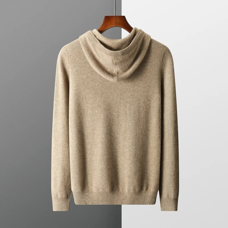 John | Hoodie i 100% merinoull för maximal komfort