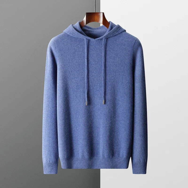 John | Hoodie i 100% merinoull för maximal komfort