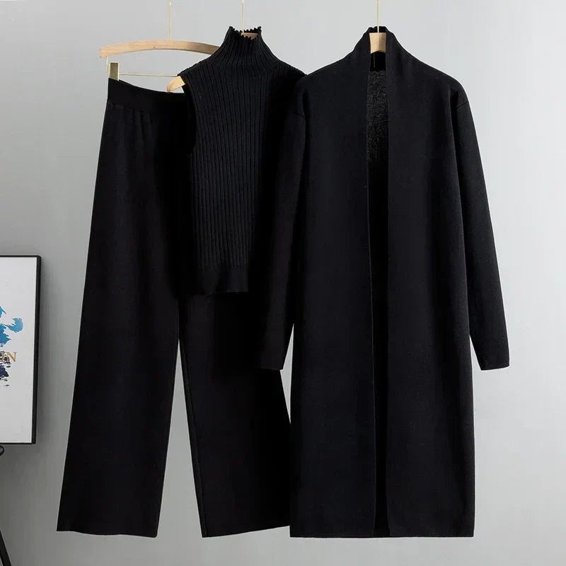Sofia | Elegant 3-delad Set för En Stilfull och Sofistikerad Look