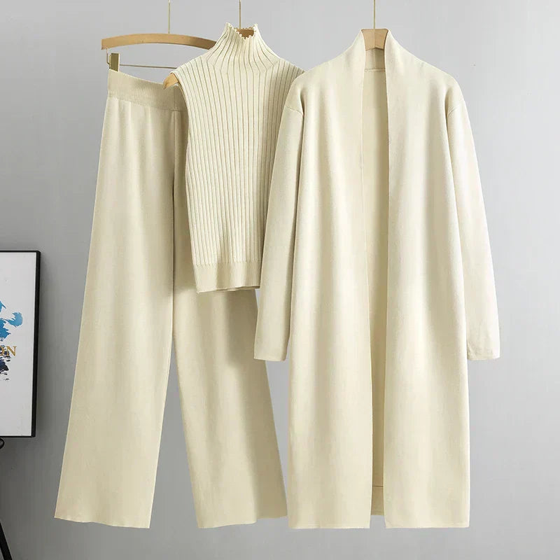 Sofia | Elegant 3-delad Set för En Stilfull och Sofistikerad Look