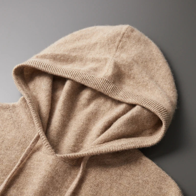 John | Hoodie i 100% merinoull för maximal komfort
