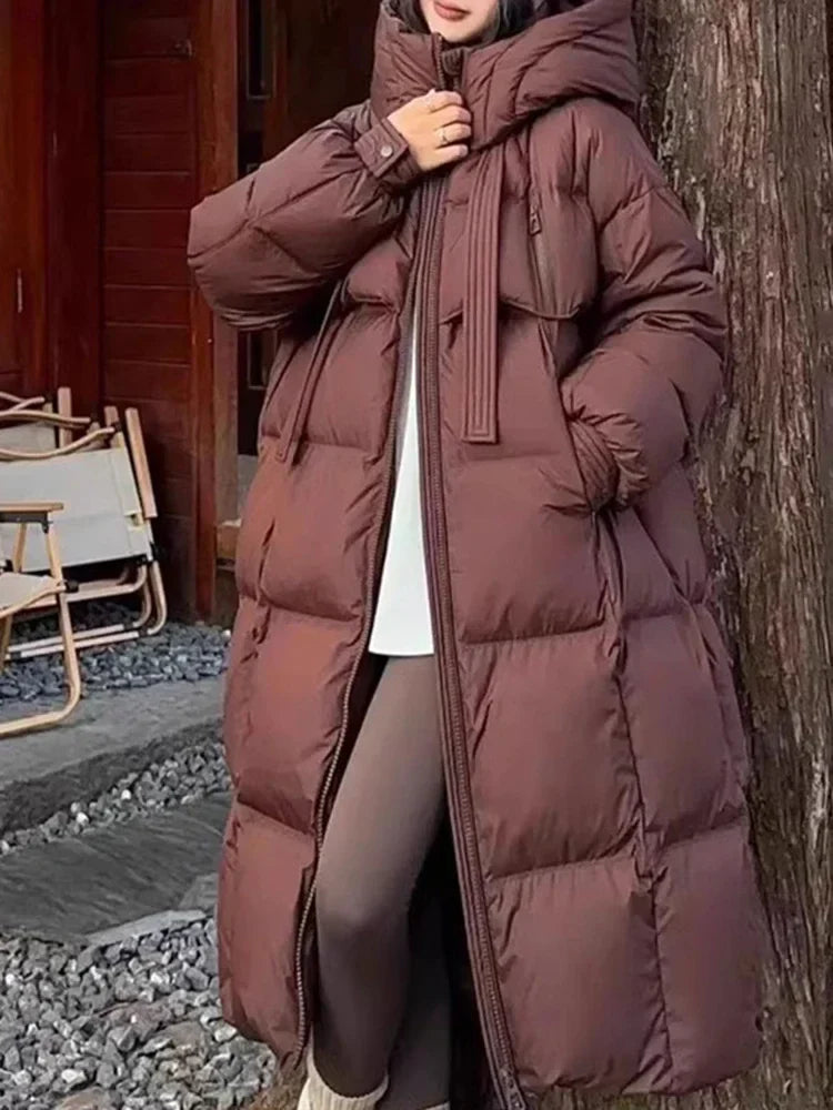 Märta | Oversized Dunjacka för Vintervärme