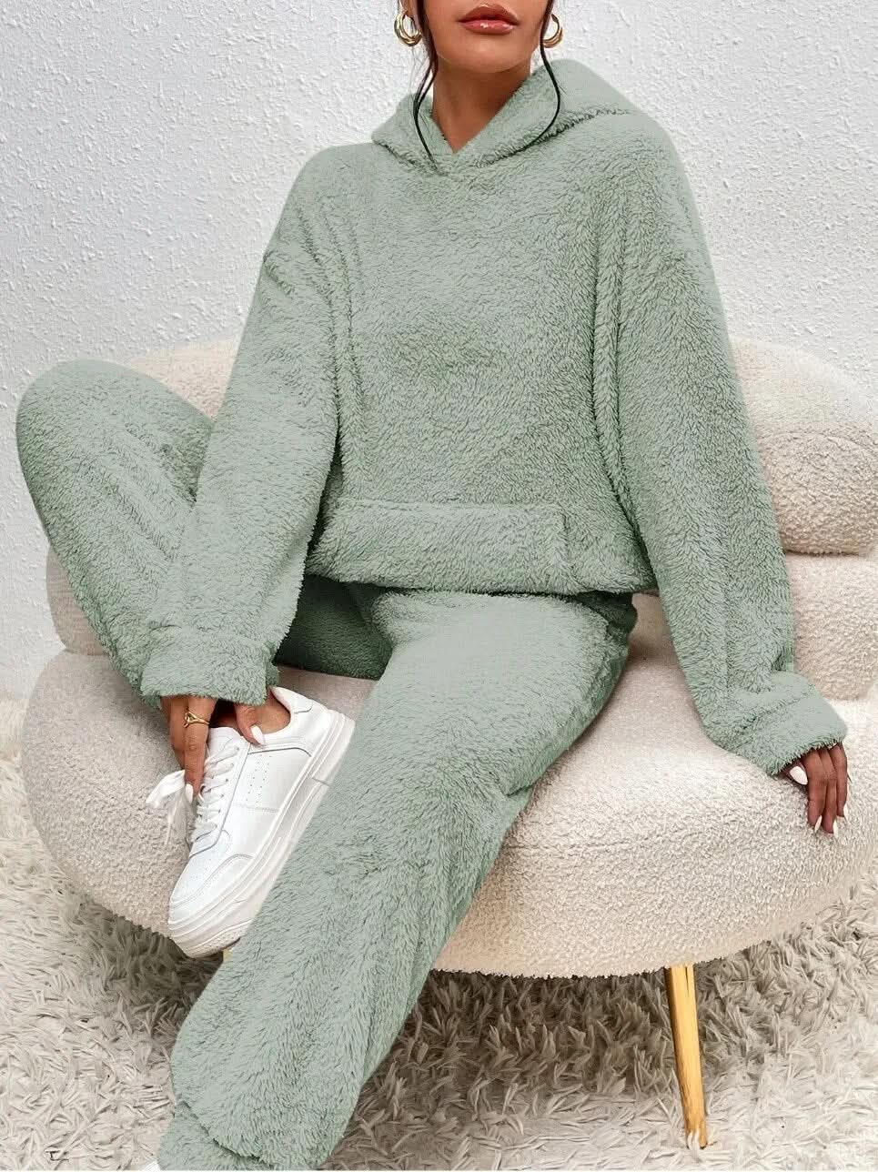 Rut | Fluffigt och mysigt hoodie-set för kvinnor