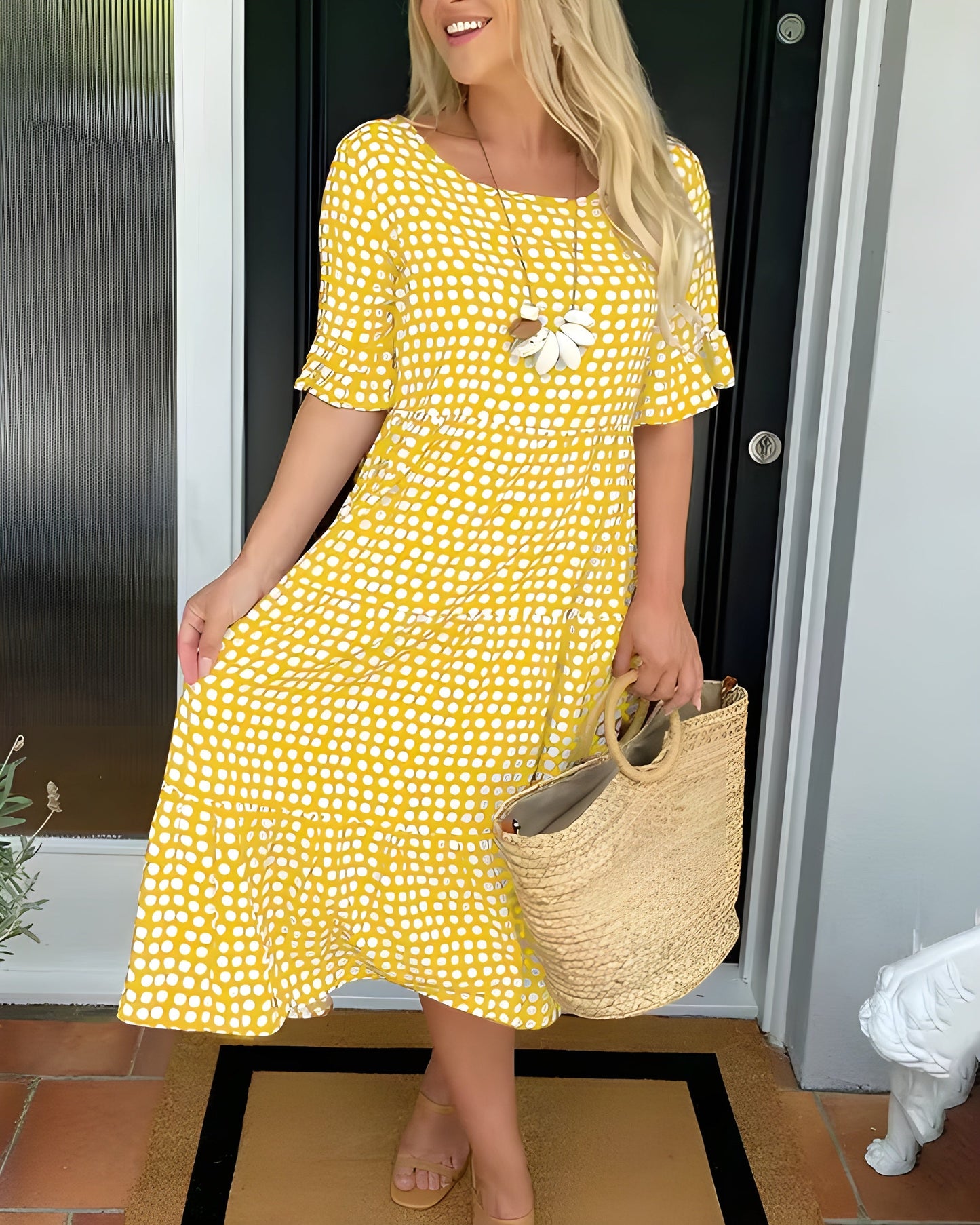 Maline | Elegant och bekväm sommarklänning för soliga dagar