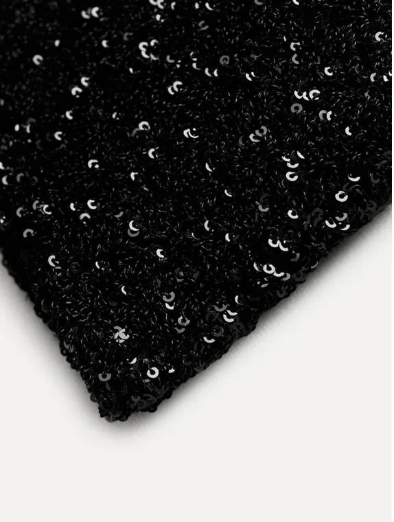 Isabelle | Glittrande paljettklänning för fest och kvällselegans