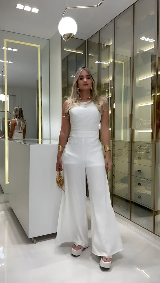 Desirée | Elegant Spetsjumpsuit För Särskilda Tillfällen