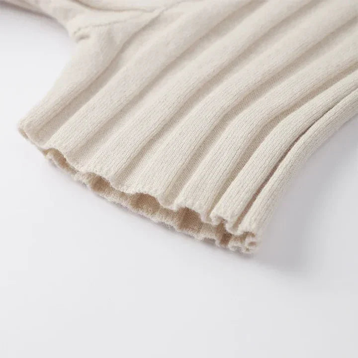 Edithe | Elegant randig klänning med smickrande passform