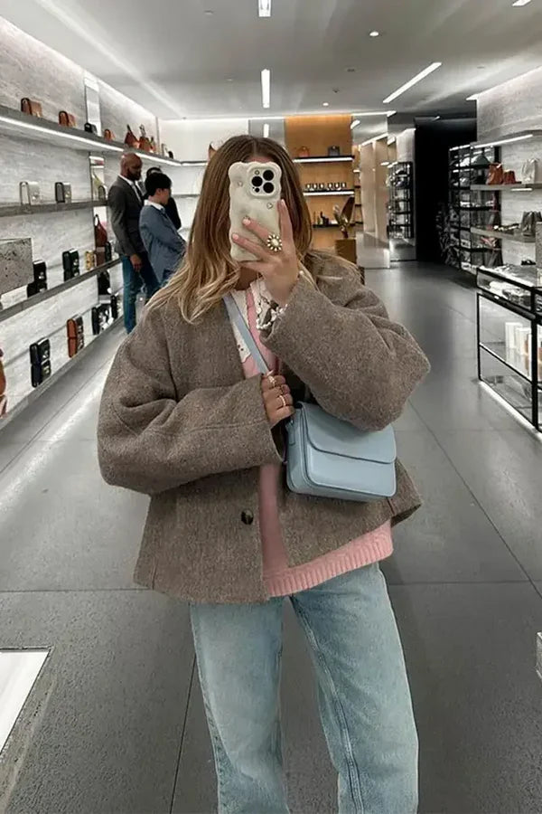 Kellen |  Mysig överdimensionerad ytterrock