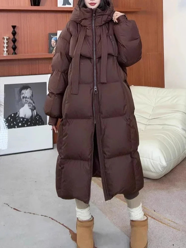 Märta | Oversized Dunjacka för Vintervärme
