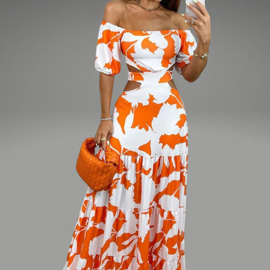 Hilma | Tätt Sittande Handgjord Klänning