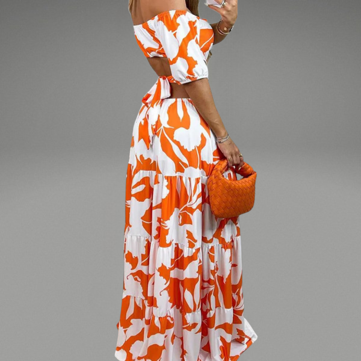 Hilma | Tätt Sittande Handgjord Klänning