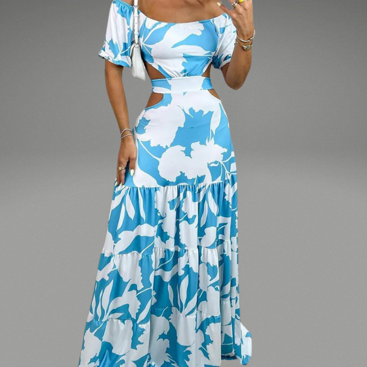 Hilma | Tätt Sittande Handgjord Klänning