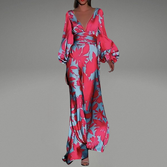 Evelina | Lång, Smickrande Klänning För Damer