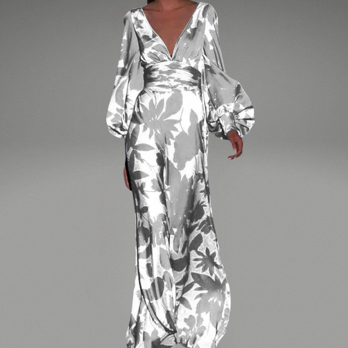 Evelina | Lång, Smickrande Klänning För Damer