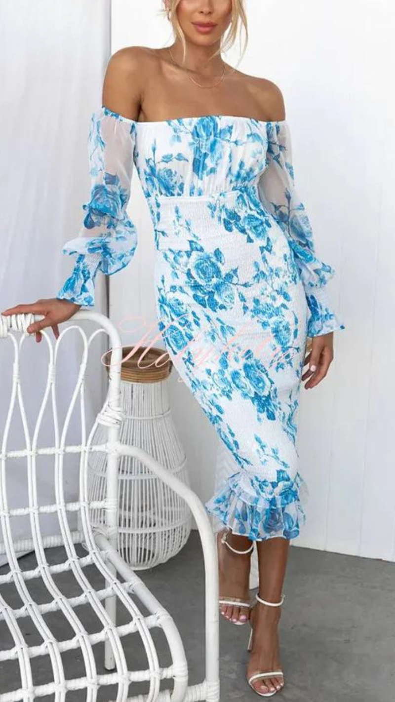 Kandal | Elegant Midi Klänning