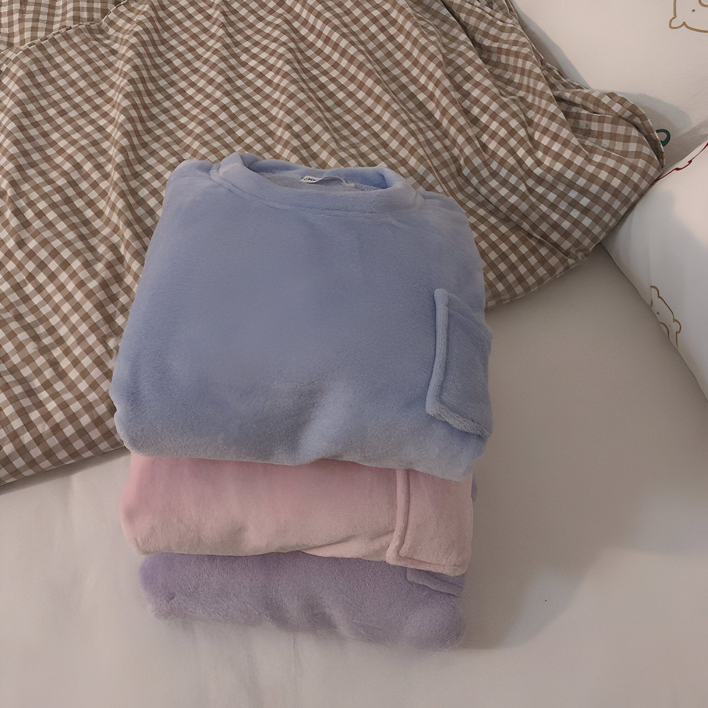 Gerda | Mysigt pyjamasset i fleece