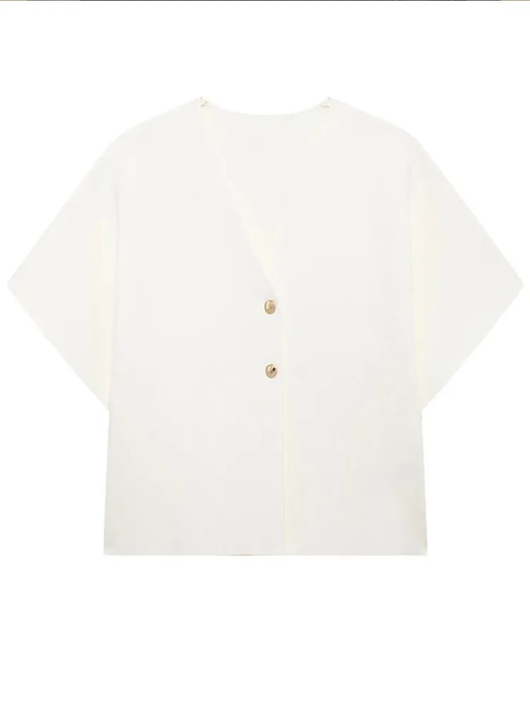 Miky | Casual enfärgad stickad tröja för kvinnor