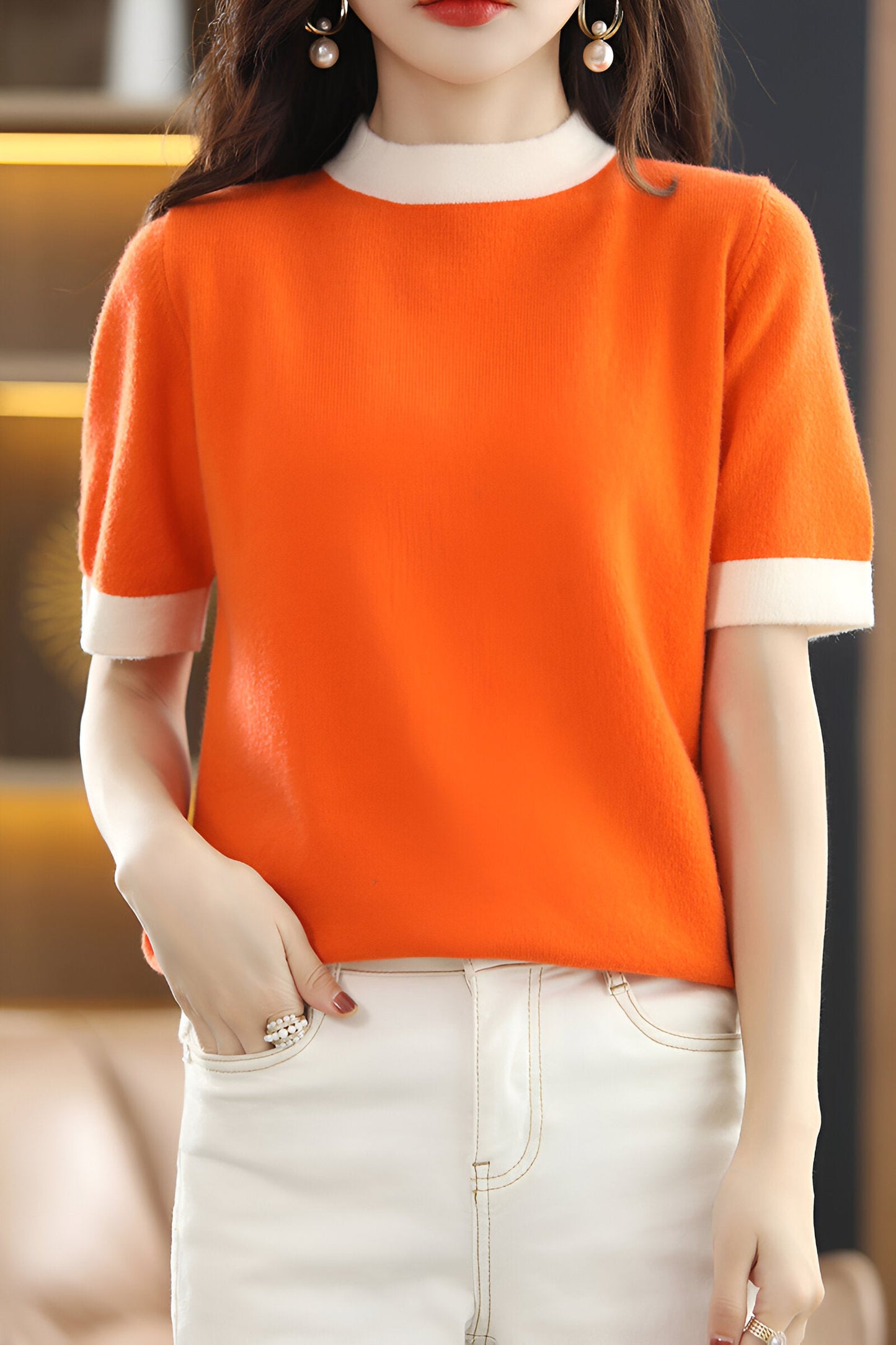 Nena | Enkelt chic kashmirtröja