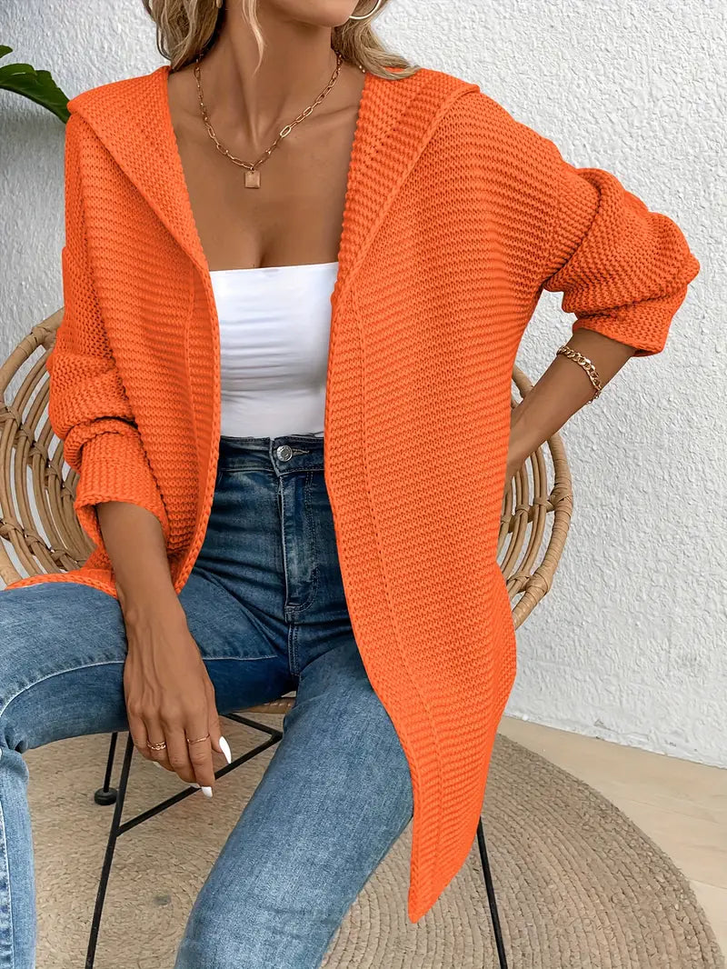 Nami - Mysig och elegant cardigan med huva