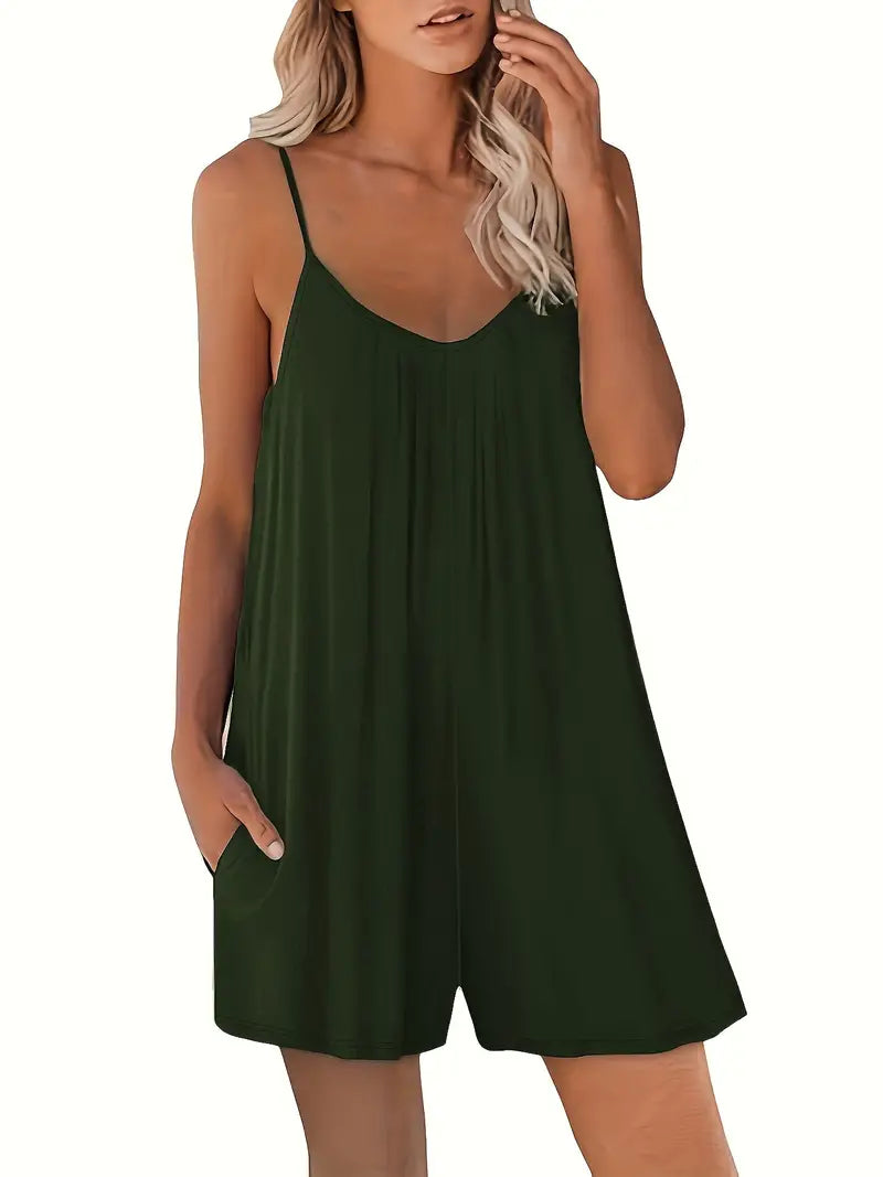 Cynthia – Cami romper, lös, avslappnad overall