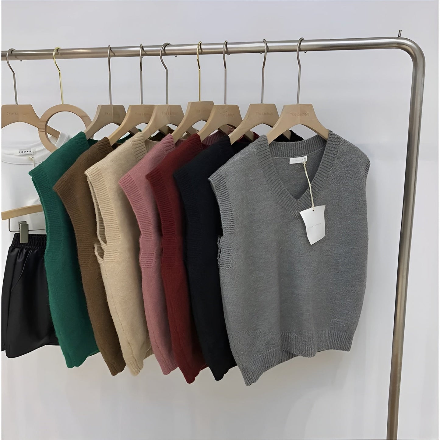 Maja | Trendig Stickad Väst för Kvinnor