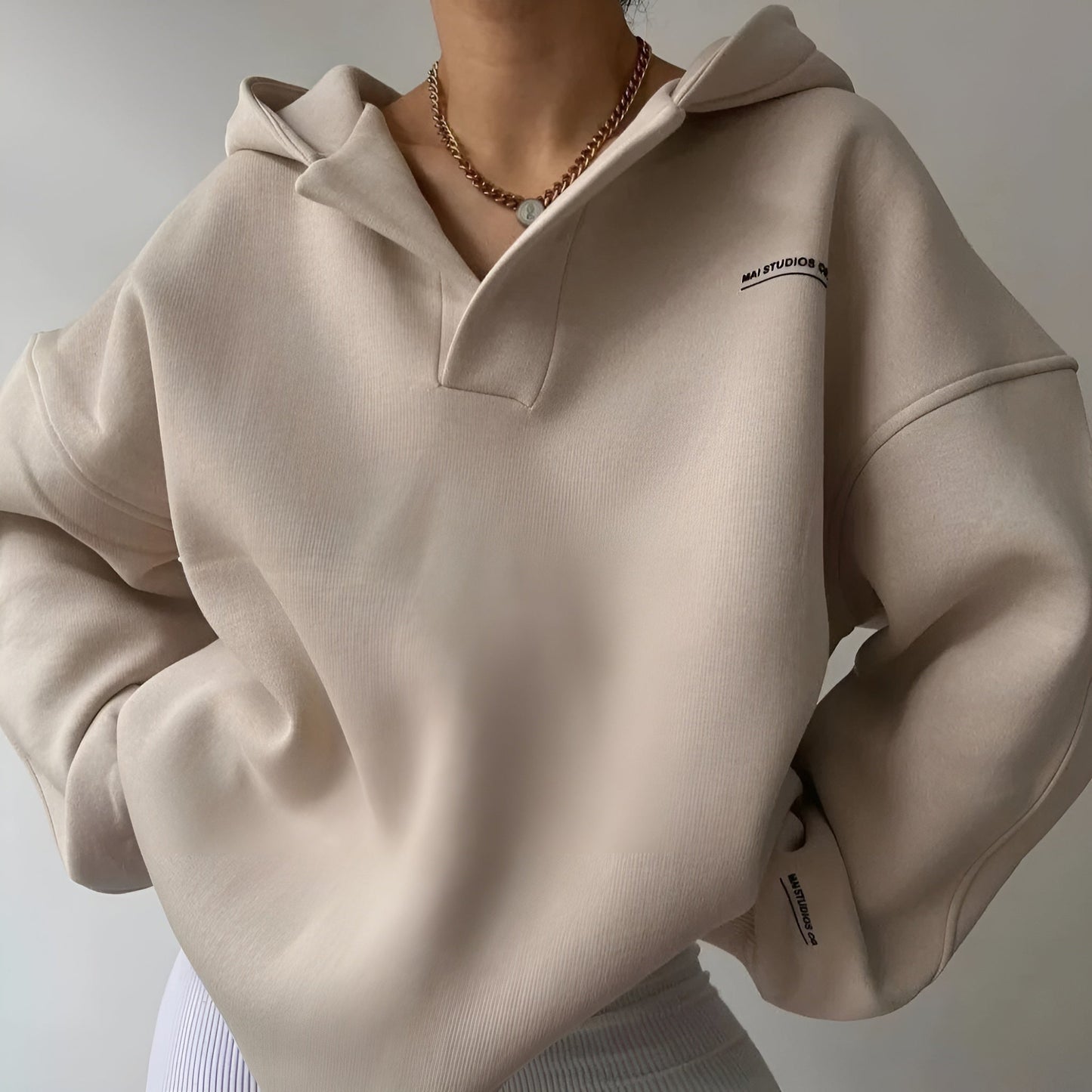 Aleyna | Stilig Hoodie – Modern Design och Ultimat Komfort