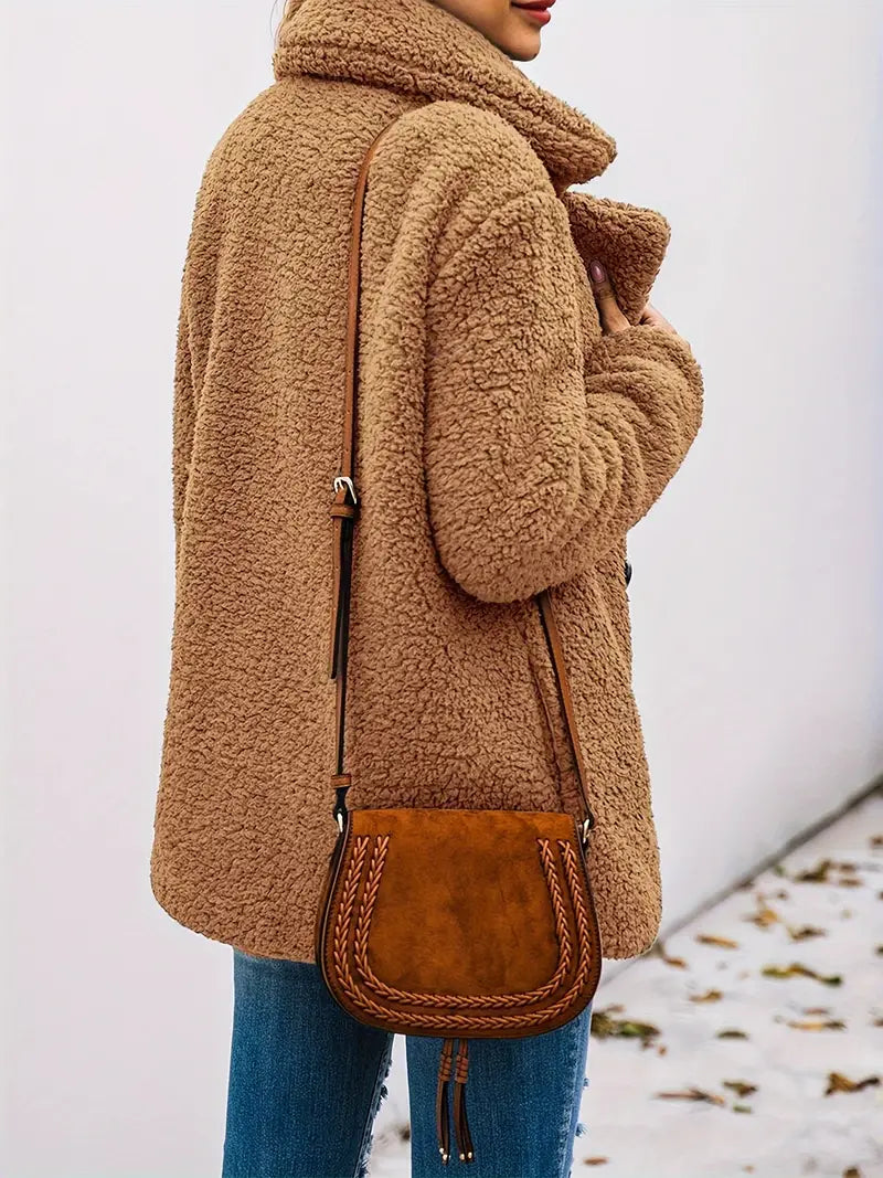 Sacha | Lyxig teddyjacka för den kalla årstiden