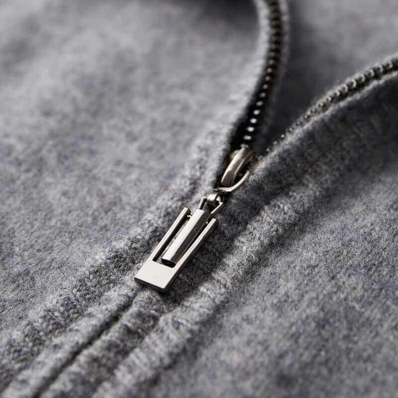 Bertil | Premium Kasmir Zip-Up Jacka