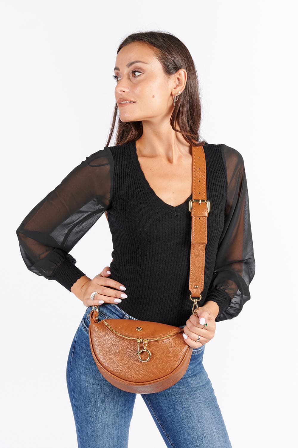 Milano | Elegant och tidlös bältesväska för alla tillfällen