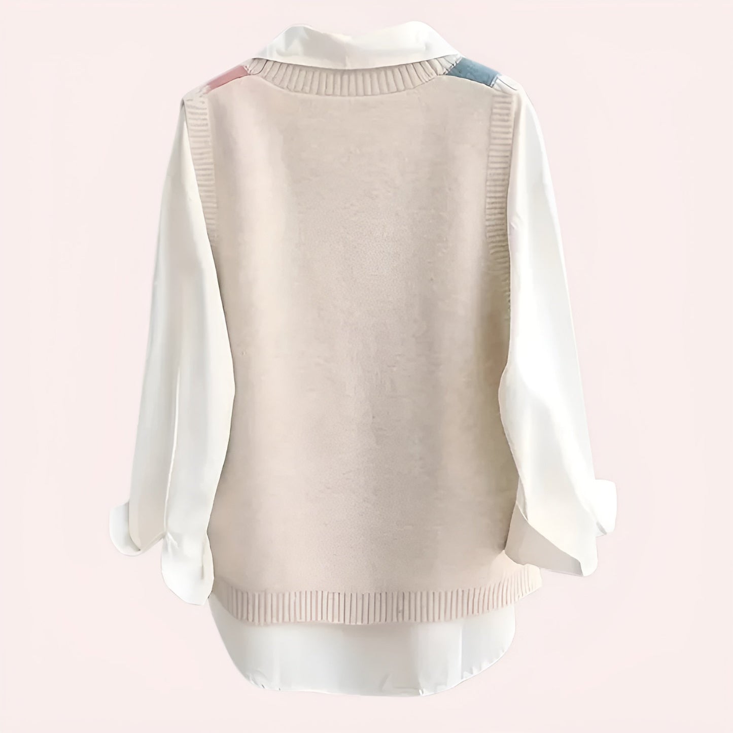 Anette | Trendig Stickad Kofta för Kvinnor