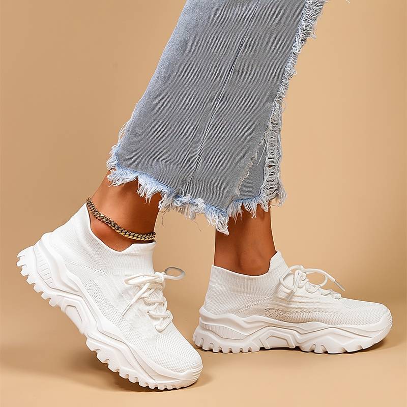Tyra | Trendiga Sneakers Med Memory Foam Och Fotvalvsstöd