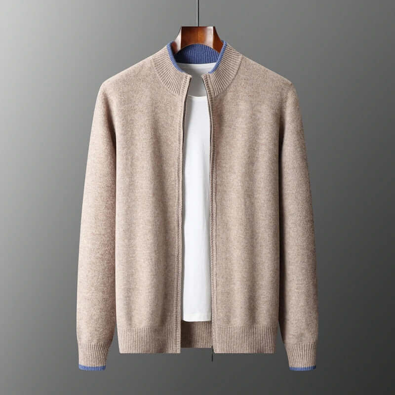 Bertil | Premium Kasmir Zip-Up Jacka