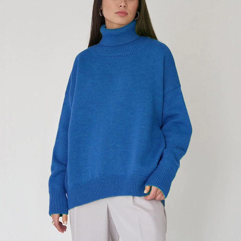 Sofia |  Turtle Neck Cashmere tröja för kvinnor