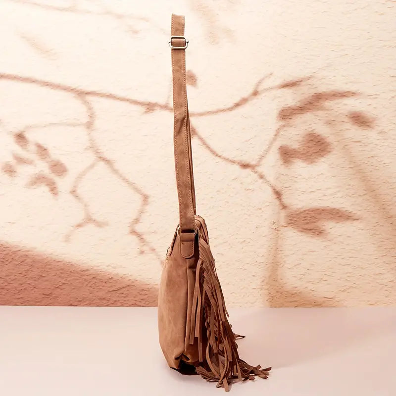 Toni | Vintage punkinspirerad axelremsväska