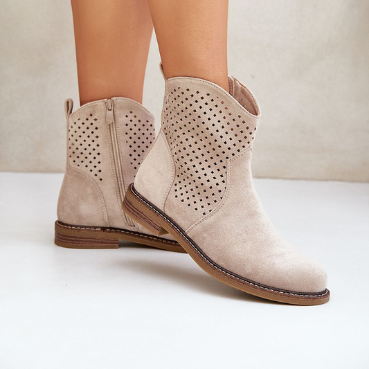 Lucia | ankelboots i eco-mocka