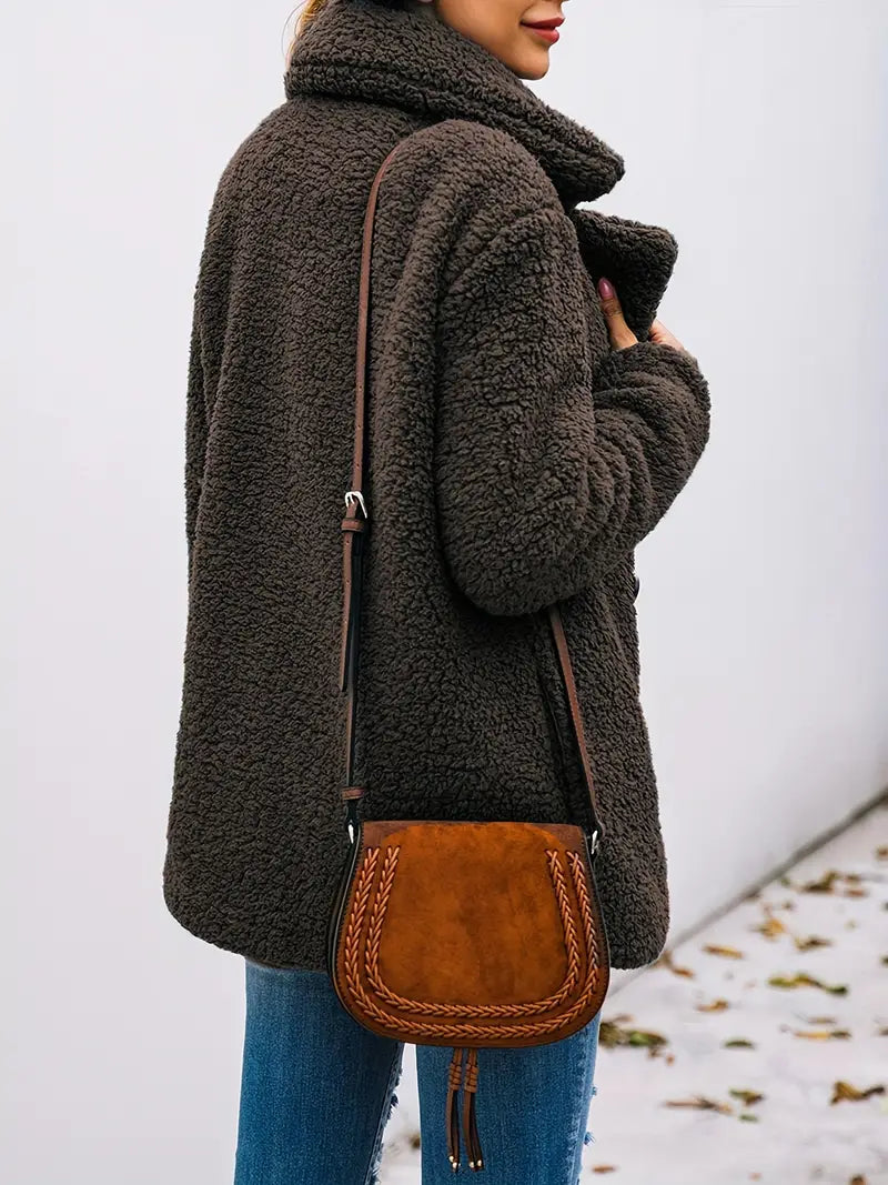 Sacha | Lyxig teddyjacka för den kalla årstiden