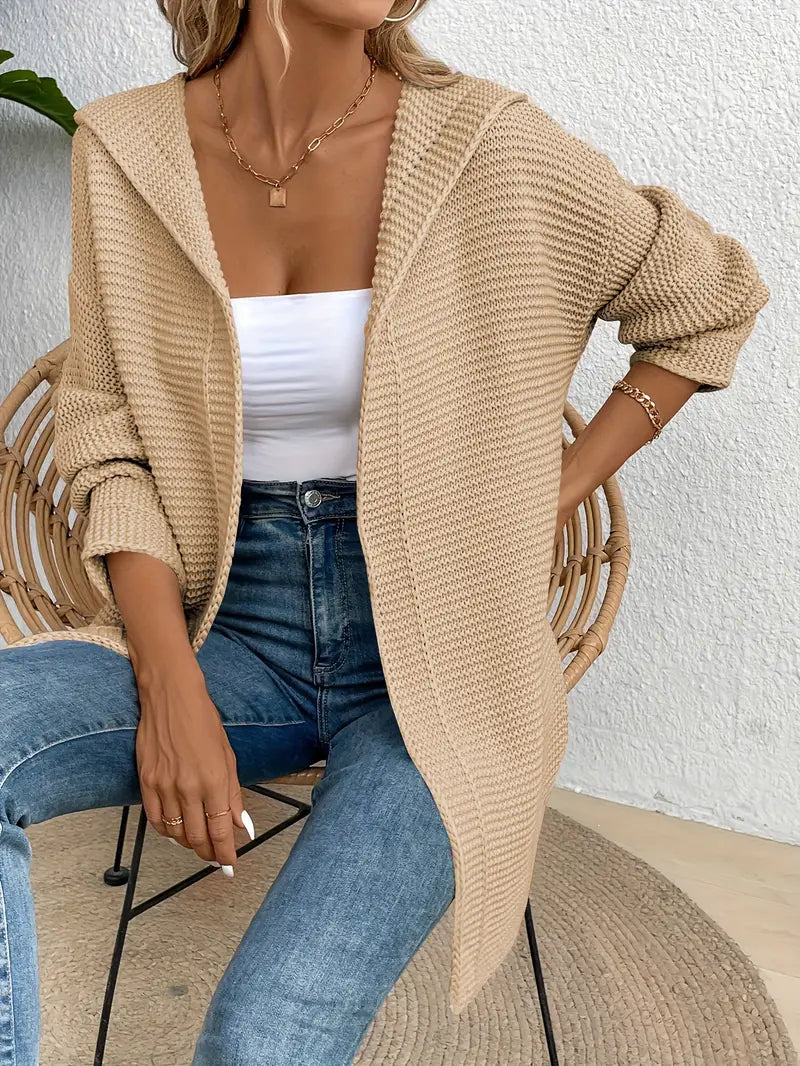 Nami - Mysig och elegant cardigan med huva