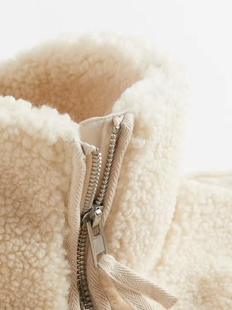 Sally | Elegant oversized jacka med ståkrage