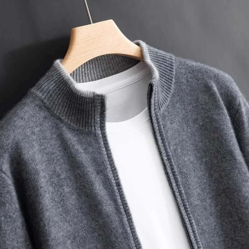 Bertil | Premium Kasmir Zip-Up Jacka