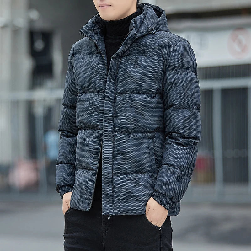 Sixten| Camouflage Pufferjacka