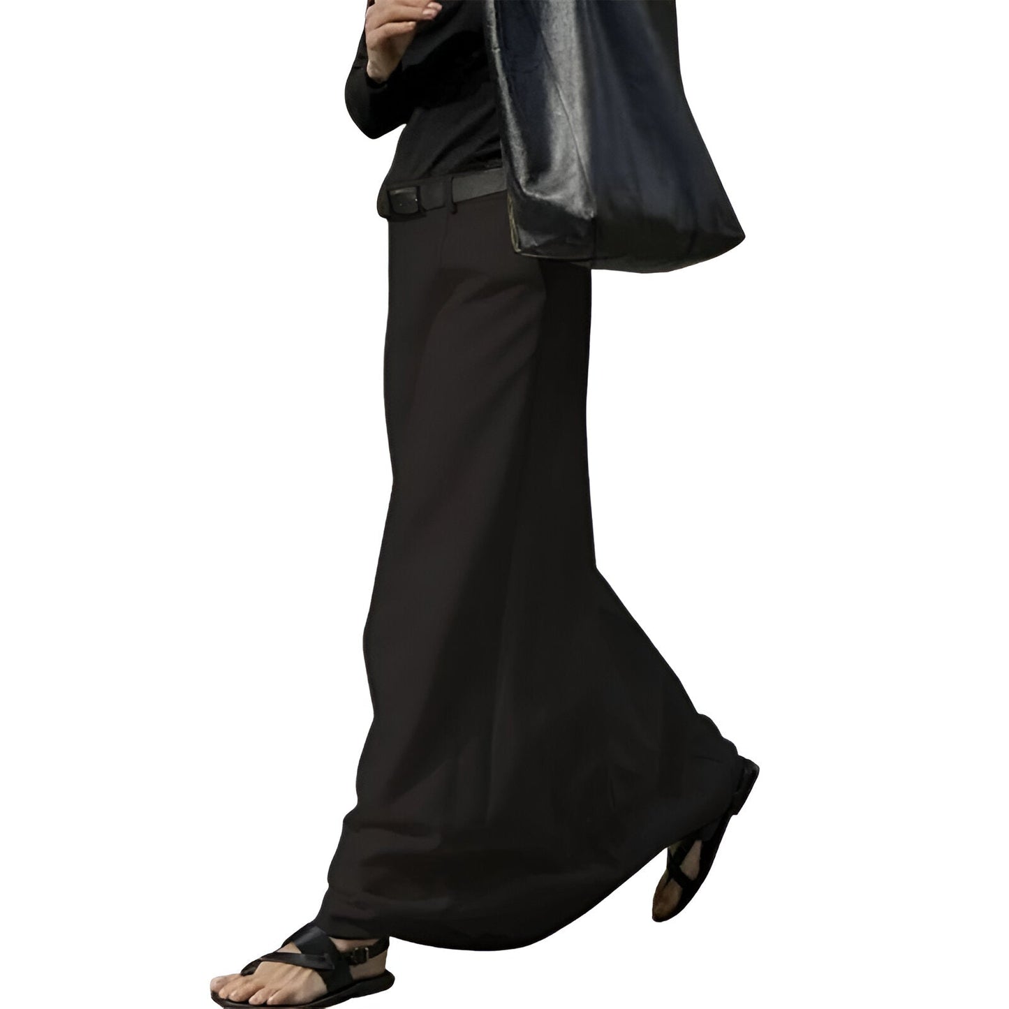 Nadja | Office Lady Formell lång kjol med hög midja för kvinnor