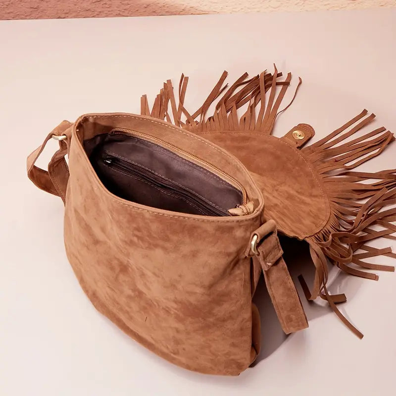 Toni | Vintage punkinspirerad axelremsväska