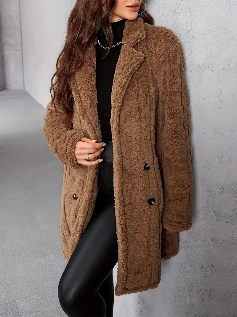 Sidney | Kappa med dubbel pälskrage