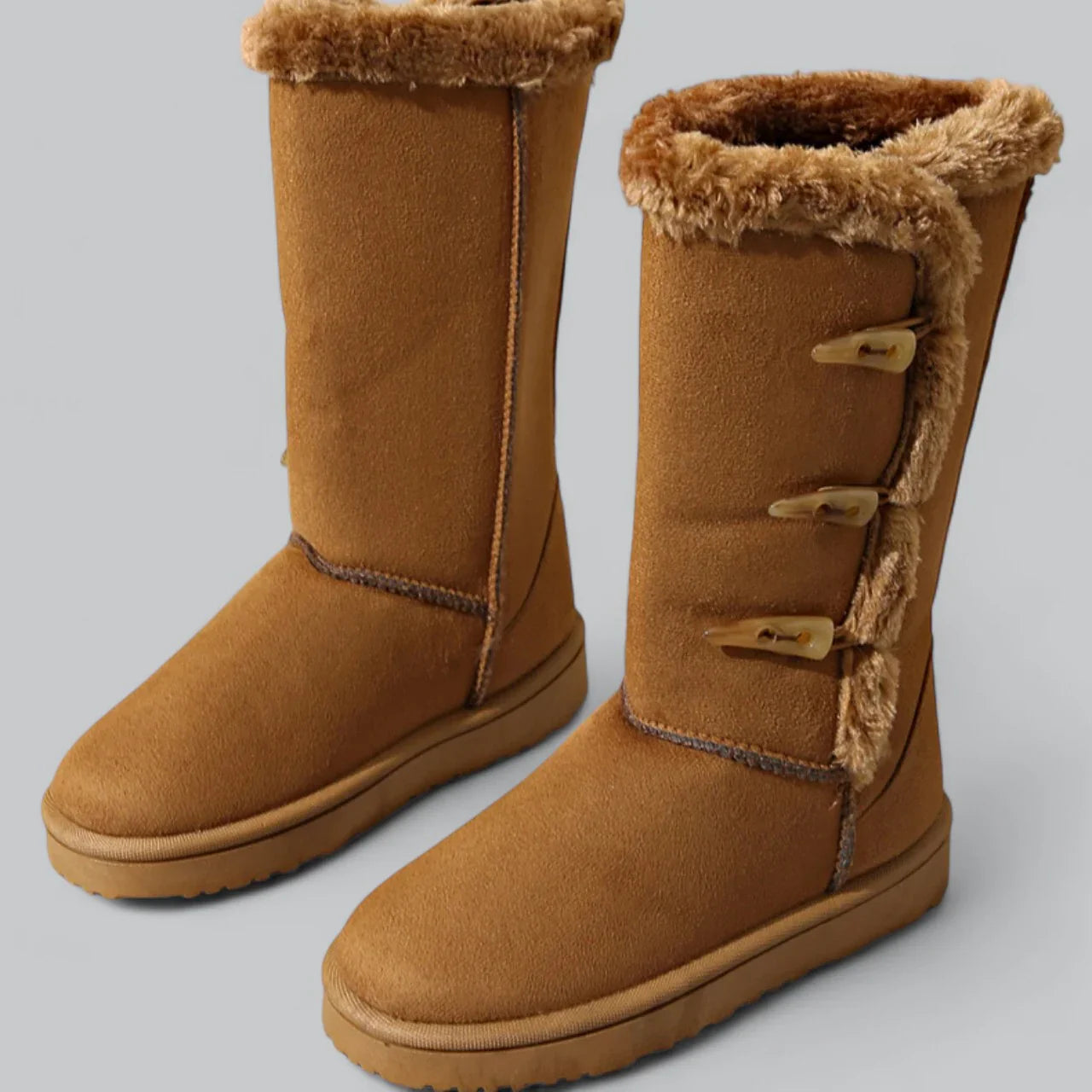 Nathalie | Stilrena och Varmfodrade Snöboots för Vinterdagar