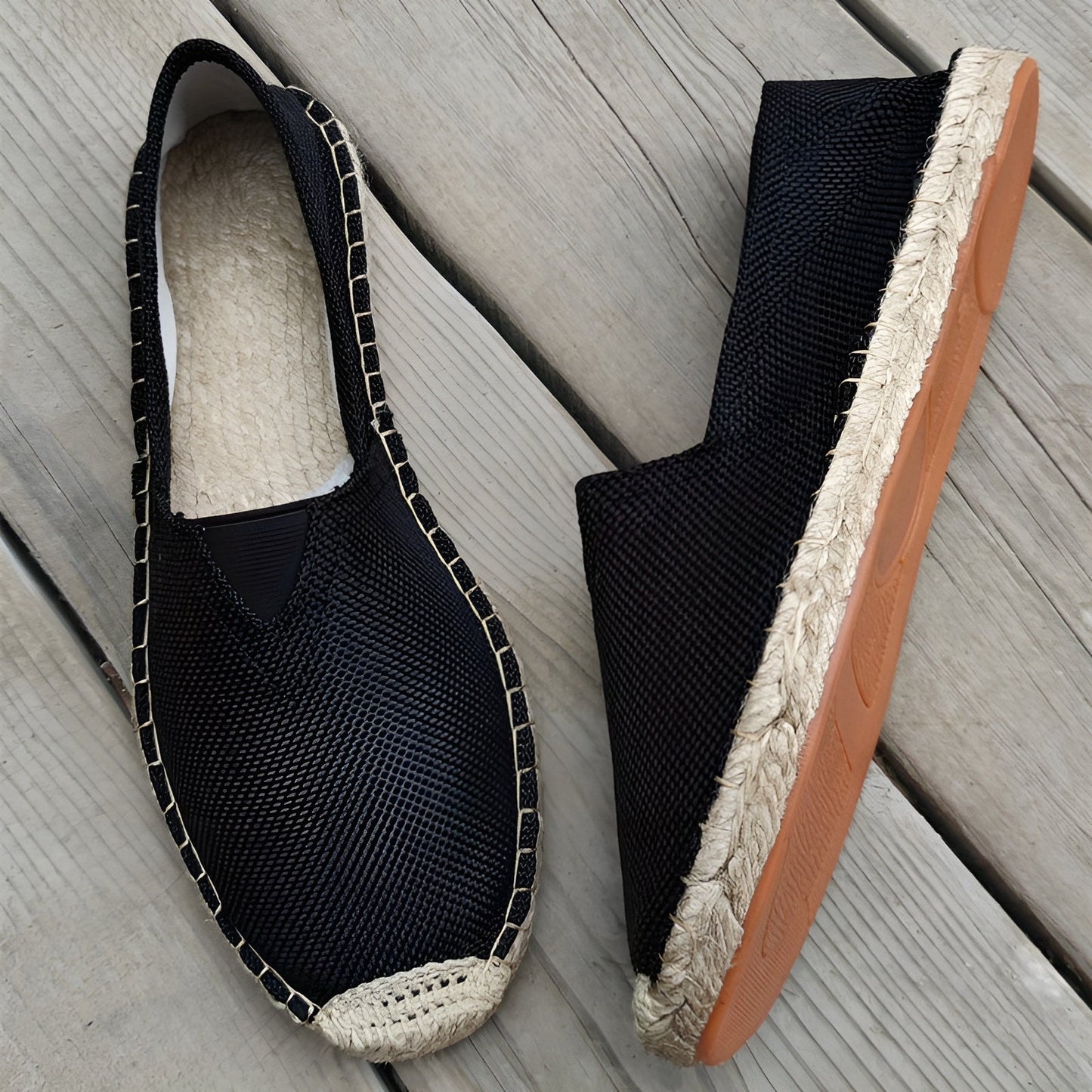 Stefan | Eleganta Espadriller För Män