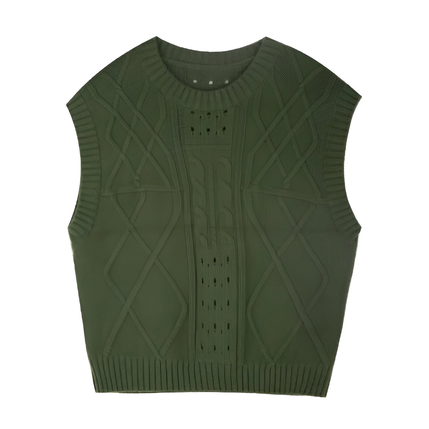 Jonna | Trendig Stickad Väst för Vardag & Stil